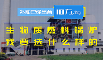 【生物质·补贴】生物质燃料锅炉10万元/吨补助已经出台，我要选什么样的锅炉？